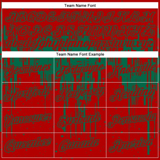 Vegas Crimson Style Geometric